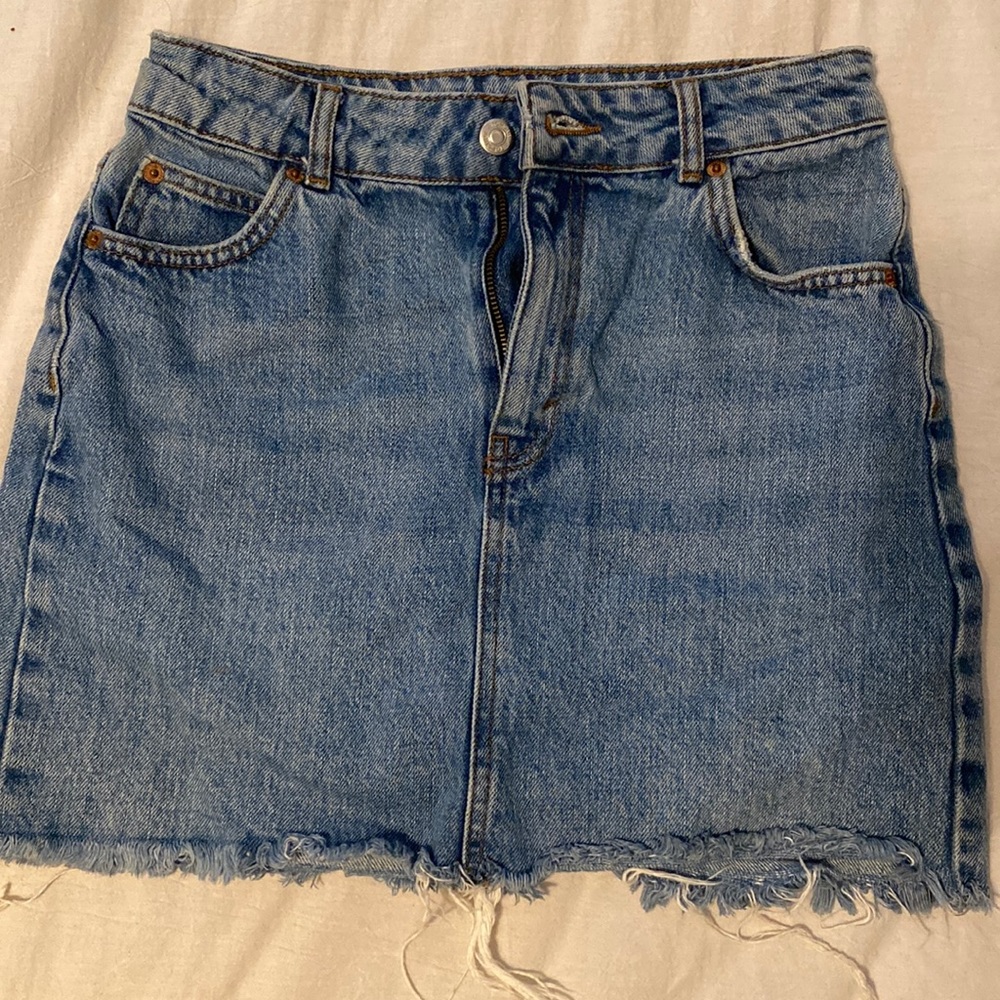 TopShop Denim Skirt